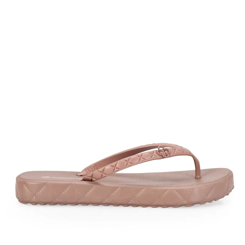 Chinelo De Dedo Sola Alta Rose 37.38