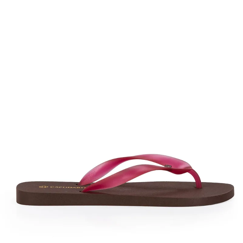 Chinelo De Dedo Com Tira Translúcida Amarone 37.38