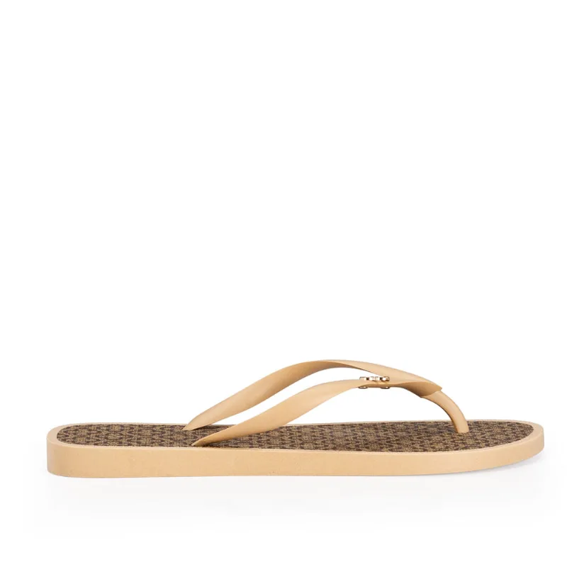 Chinelo De Dedo Monograma Dourado 35.36 - CAPODARTE