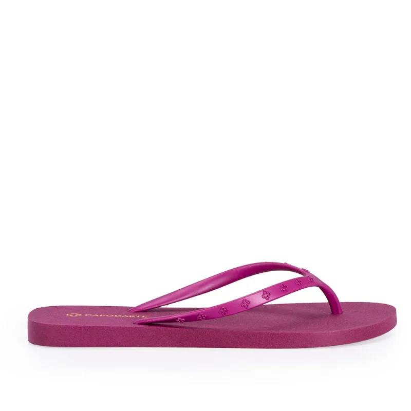 Chinelo De Dedo Tira Trevos Fúcsia 35.36