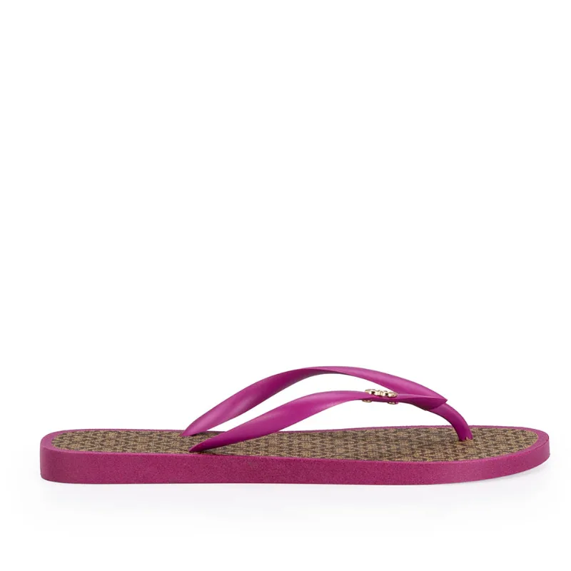Chinelo De Dedo Monograma Fúcsia 41.42