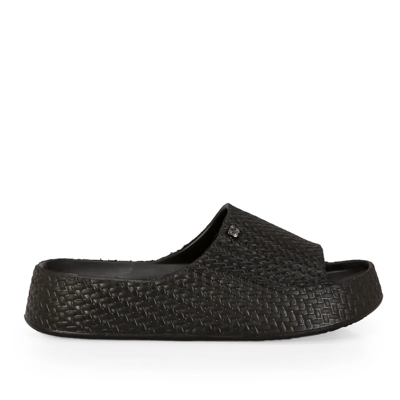 Papete Flatform Tressê Preto 35.36