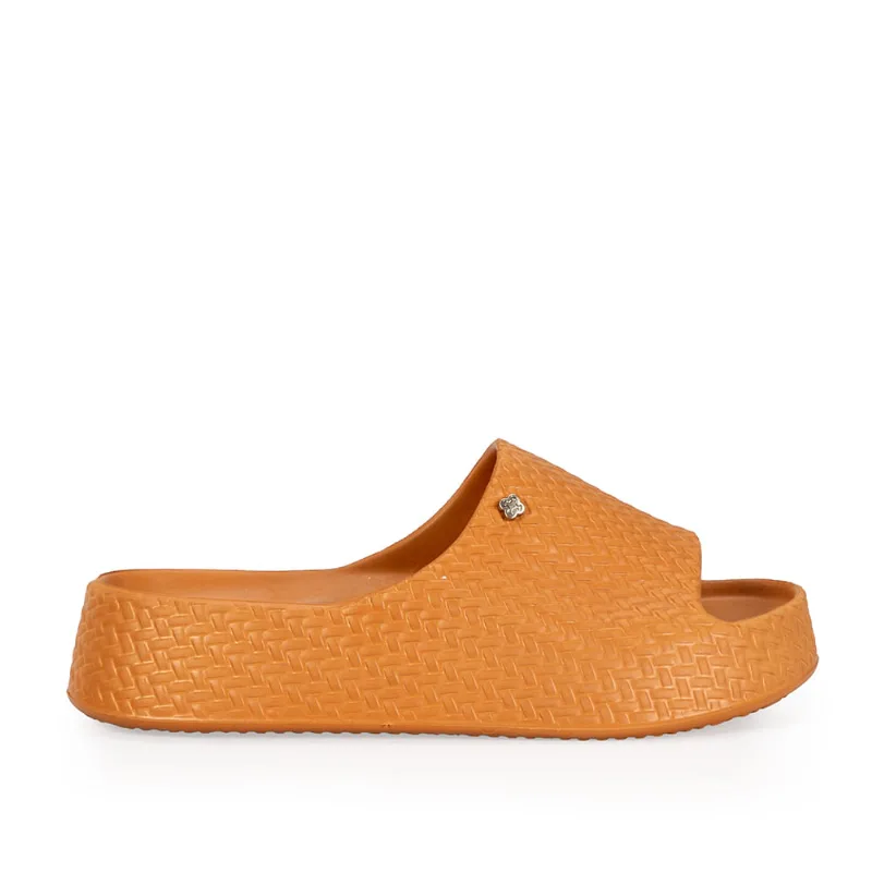 Papete Flatform Tressê Caramelo 33.34 - CAPODARTE