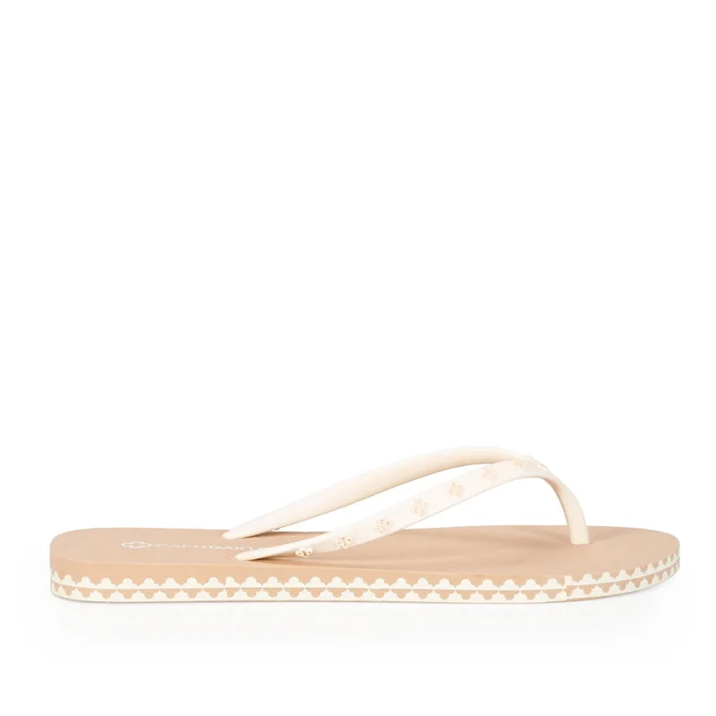 Chinelo de Dedo Nude Seda 35.36