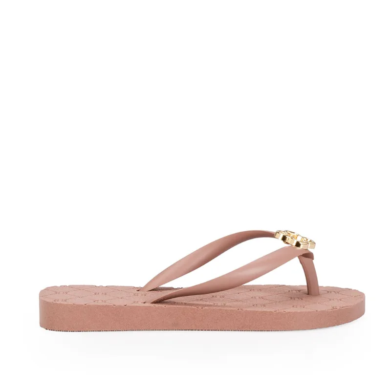 Chinelo De Dedo Infantil Rosa Mocha 29.30