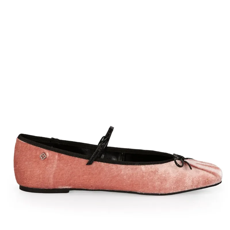 Sapatilha Veludo Mocha Rose 35