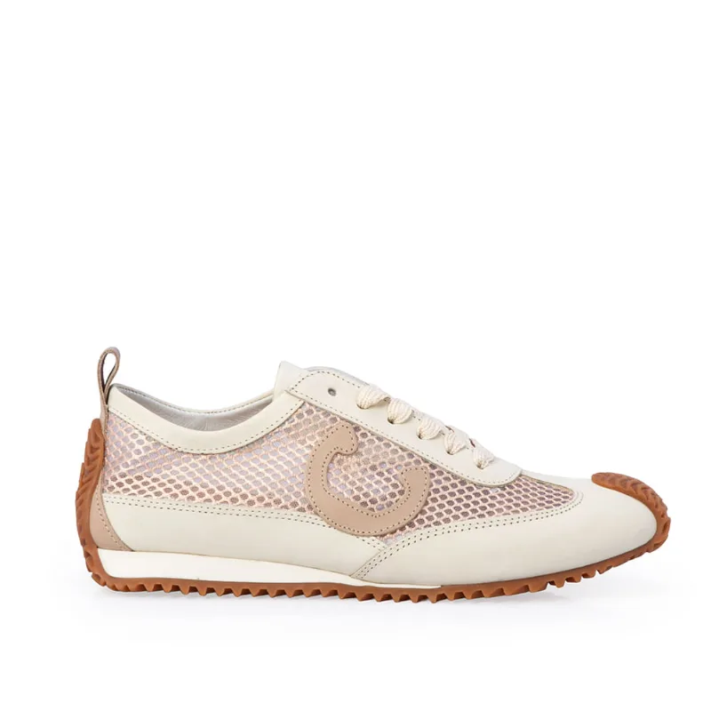 Tênis Sneakers Casual Couro Branco Duna 36