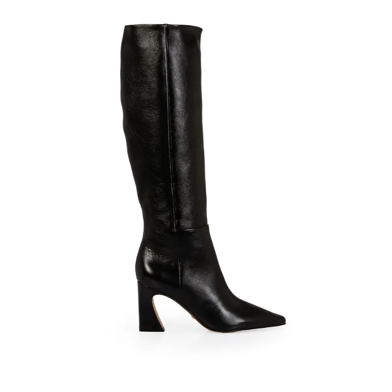 Bota Couro Vetro Preta 38