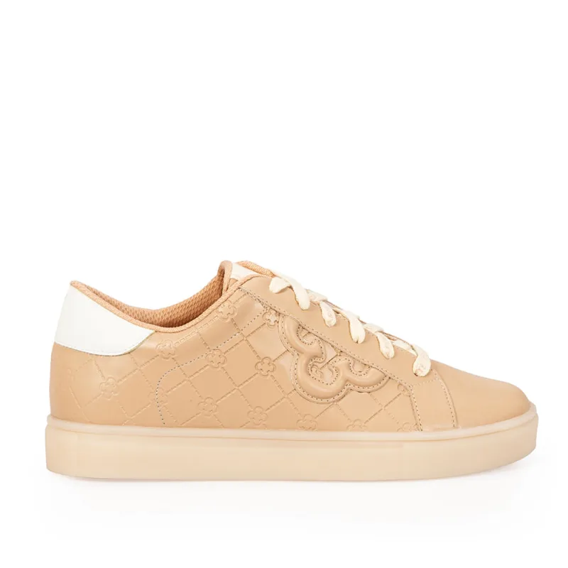 Tênis Feminino Monograma Branco Duna 33