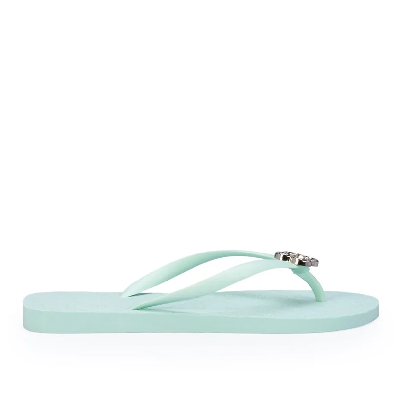 Chinelo De Dedo Verde Matcha Monograma 41.42