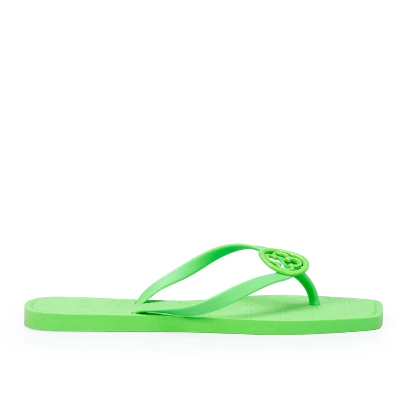 Chinelo De Dedo Bico Quadrado Verde Pistacchio 35.36