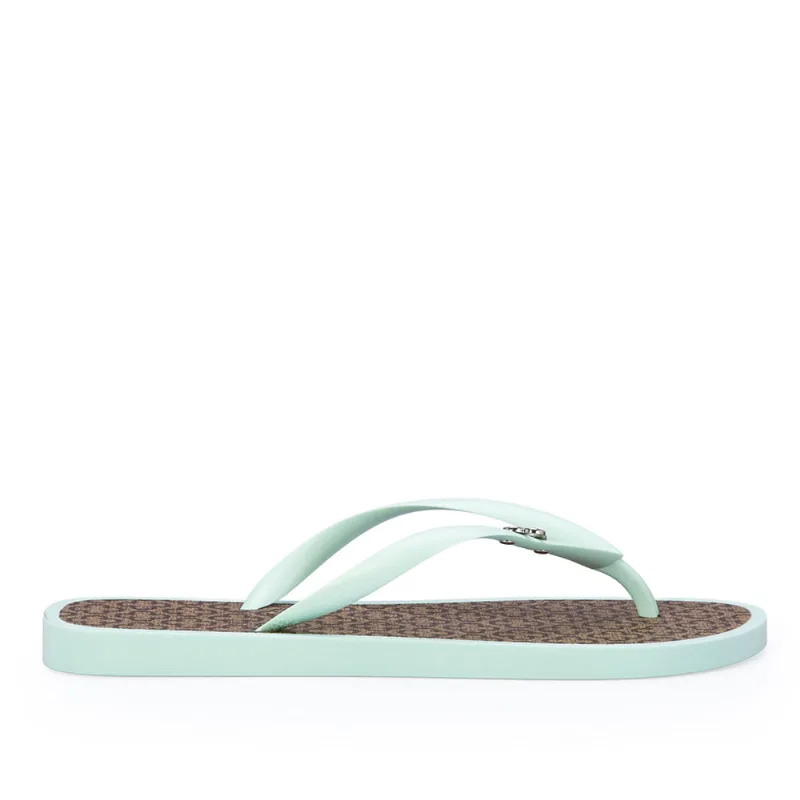 Chinelo De Dedo Monograma Verde Matcha 35.36