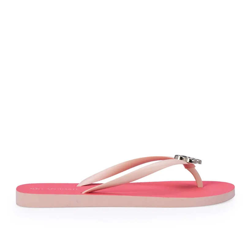 Chinelo De Dedo Rosa Peônia 37.38