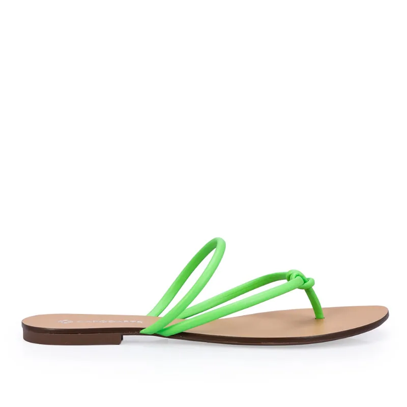 Chinelo Rasteiro Verde Pistacchio 39