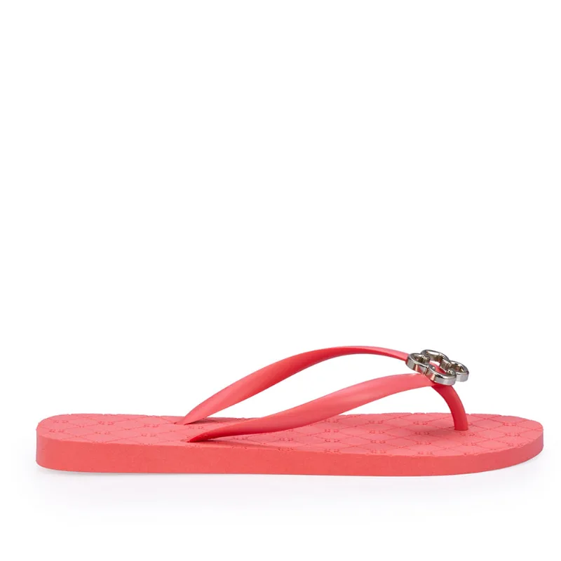 Chinelo De Dedo Rosa Papaya Monograma 37.38