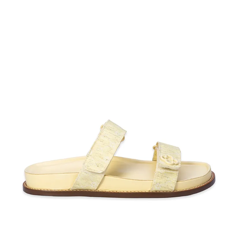 Chinelo Papete Monograma com Velcro 37