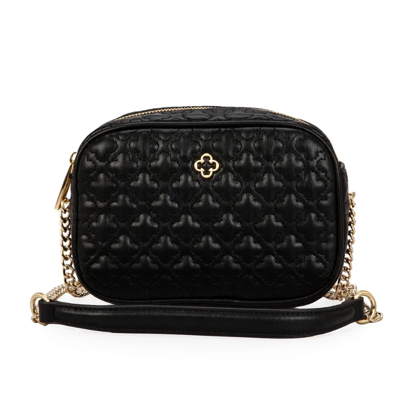 Bolsa Matelassê Shoulder Preta - CAPODARTE