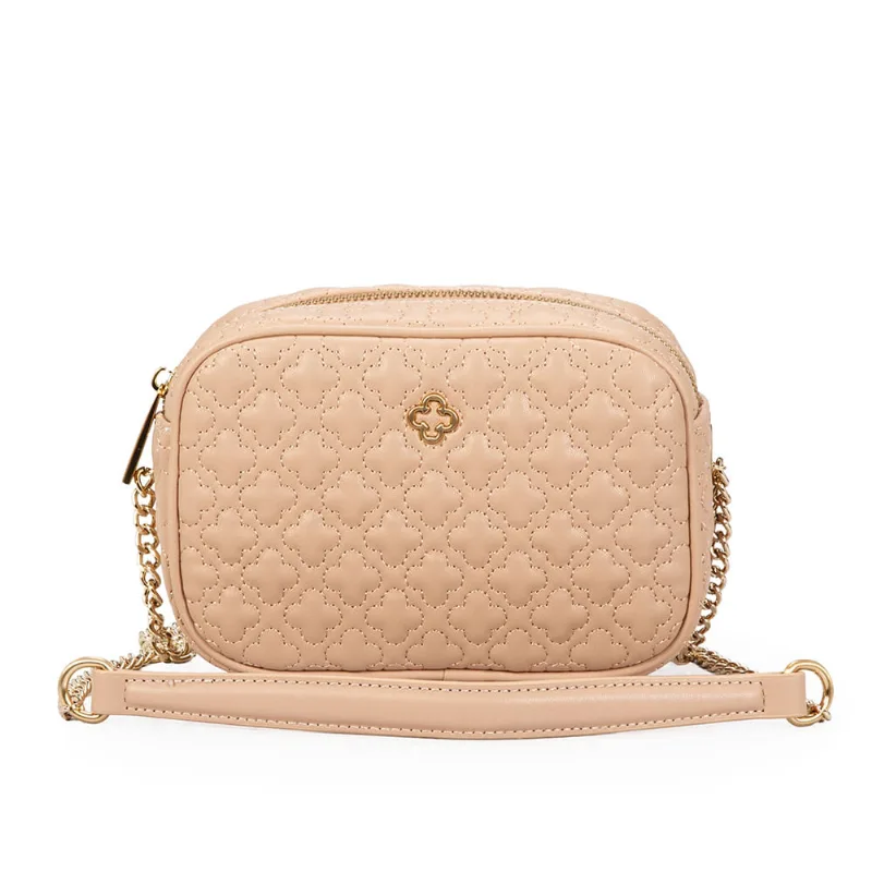 Bolsa Matelassê Shoulder Nude Seda