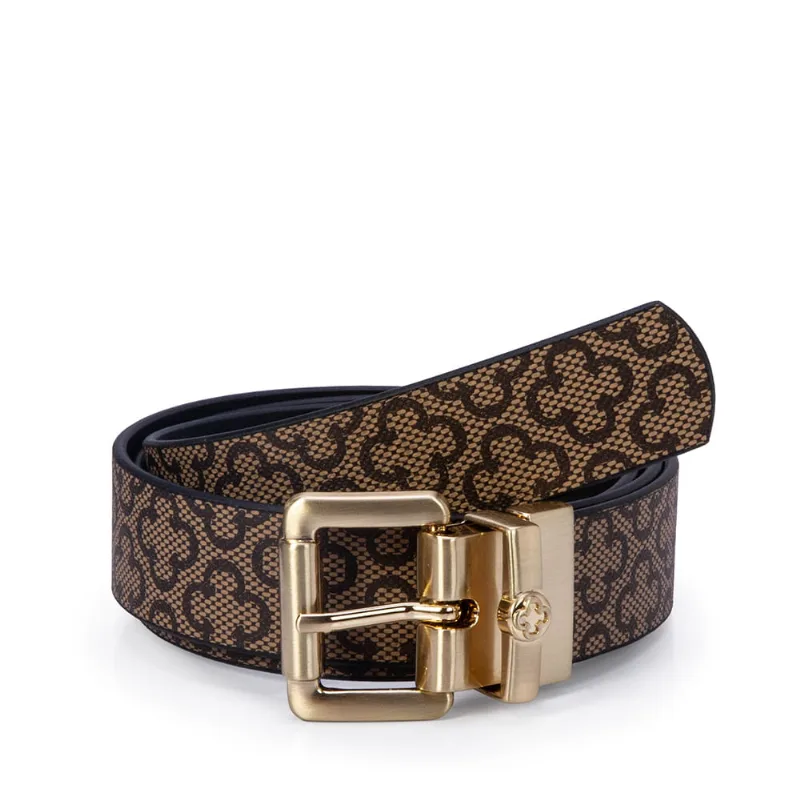 Cinto Feminino Monograma Preto 90