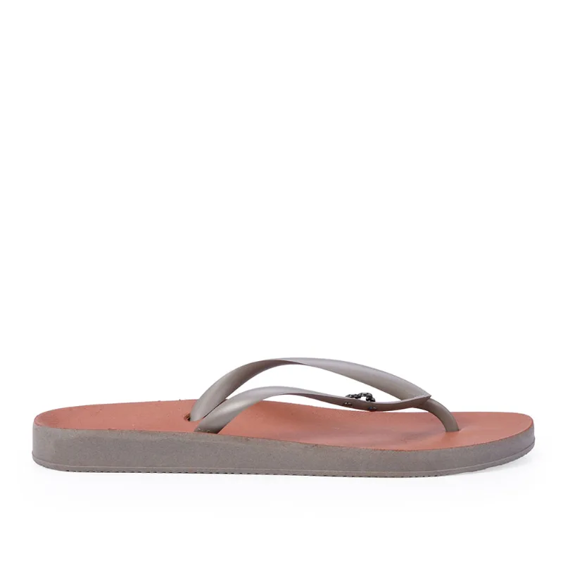 Chinelo De Dedo Cinza Carbono 37.38