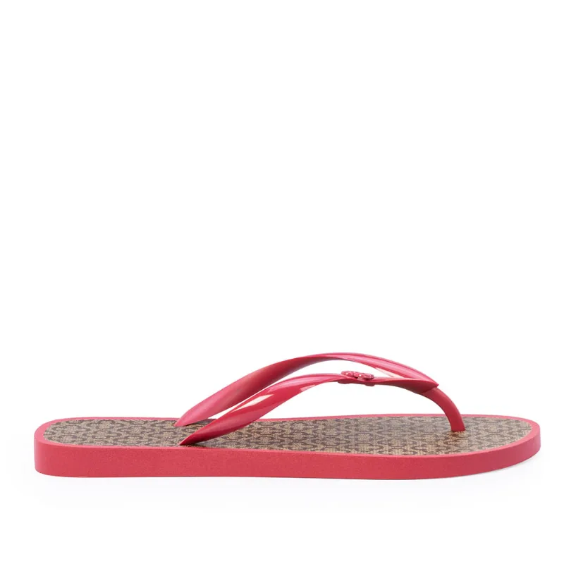 Chinelo de Dedo Rosa Monograma Bege 37.38