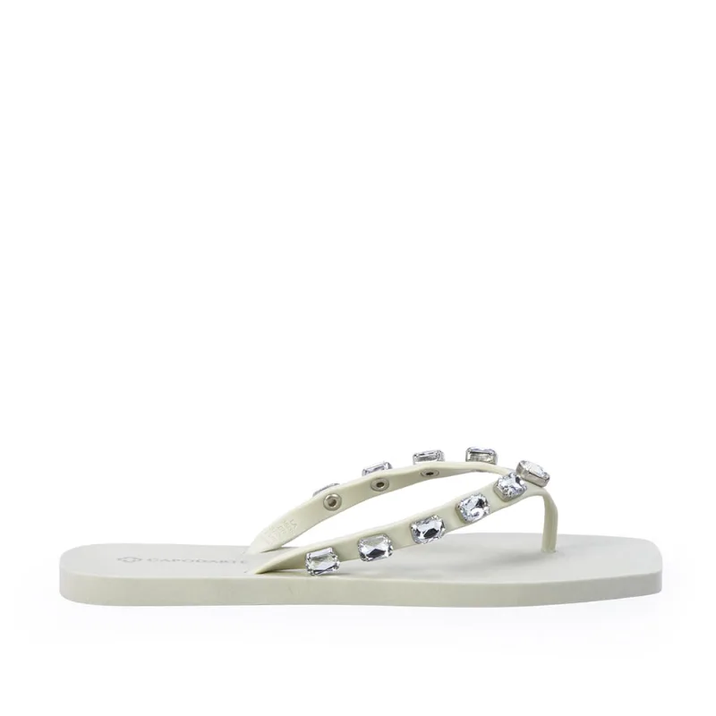 Chinelo de Dedo Pedraria Bico Quadrado Duna 33.34