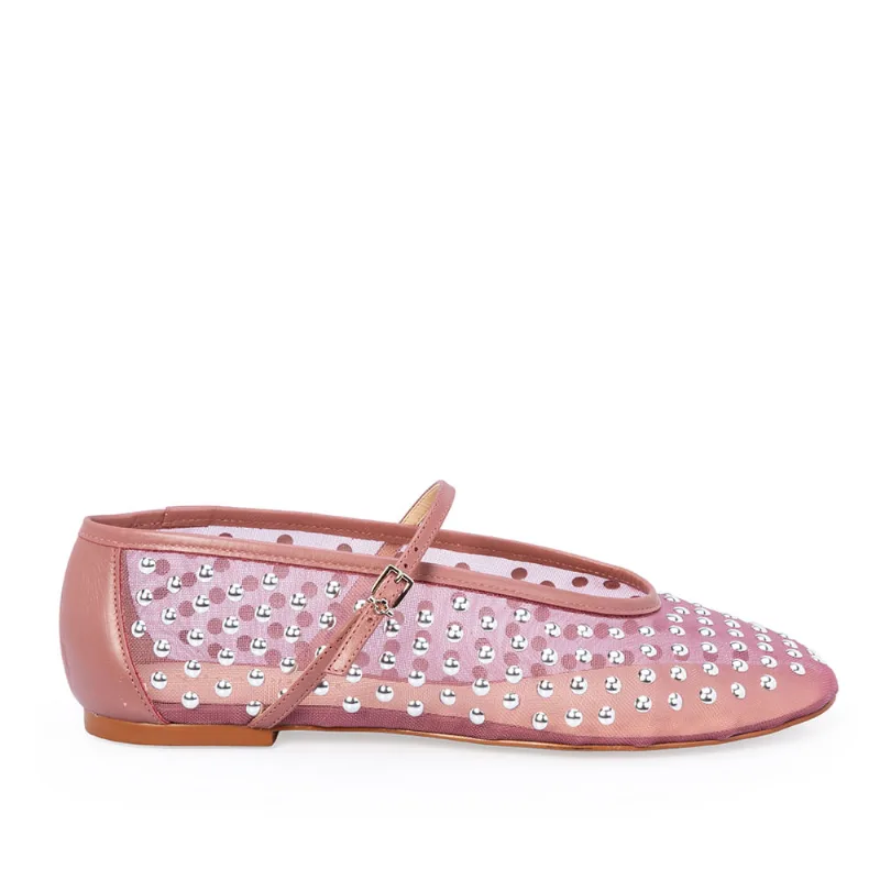 Sapatilha Tela Rosa Malva 38