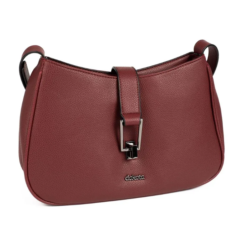 Bolsa Dakota Transversal Bordô U