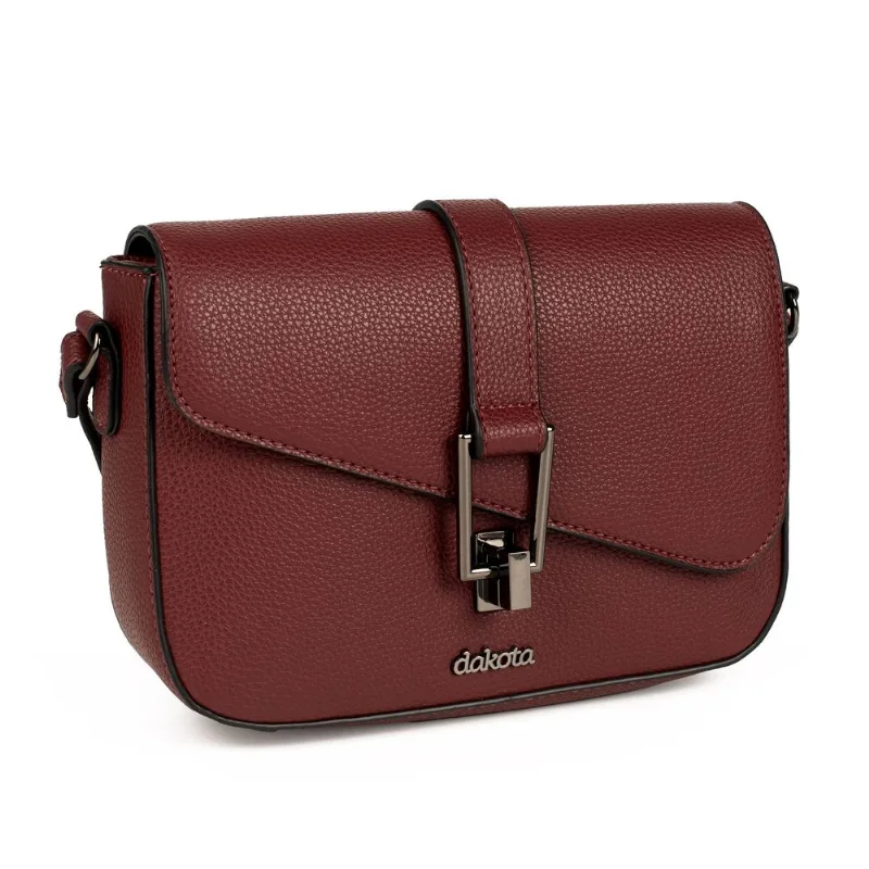 Bolsa Dakota Transversal Bordô U