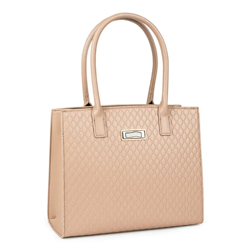 Bolsa Mississipi Tote Bege U