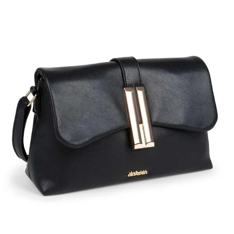 Bolsa Dakota Postman Bag Preta U