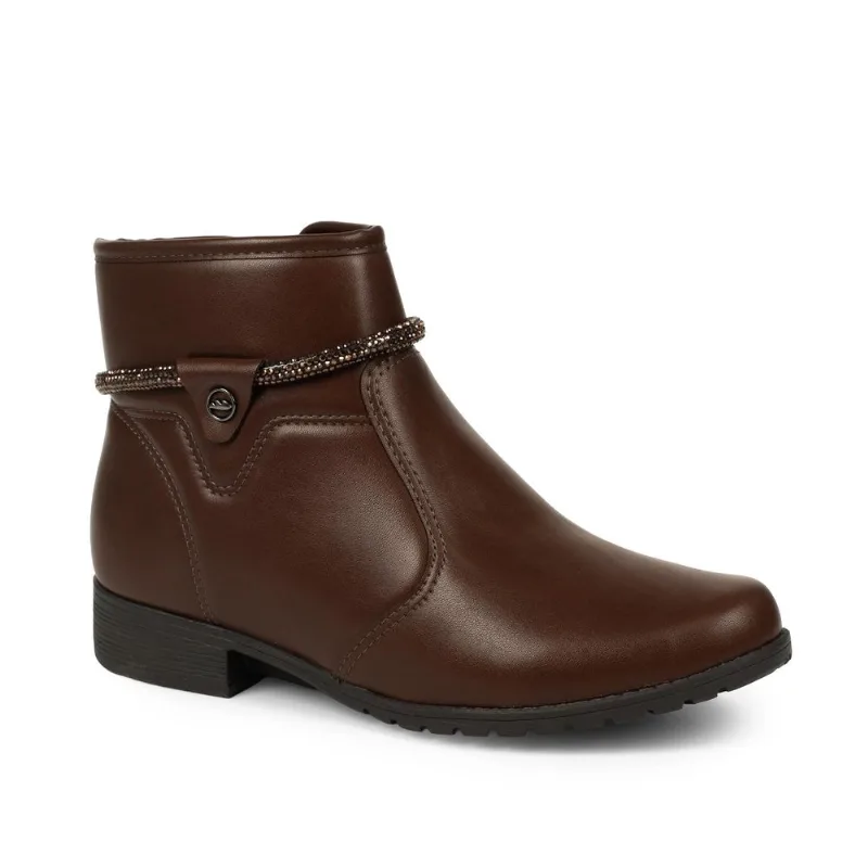 Bota Dakota de Cano Curto Marrom 34