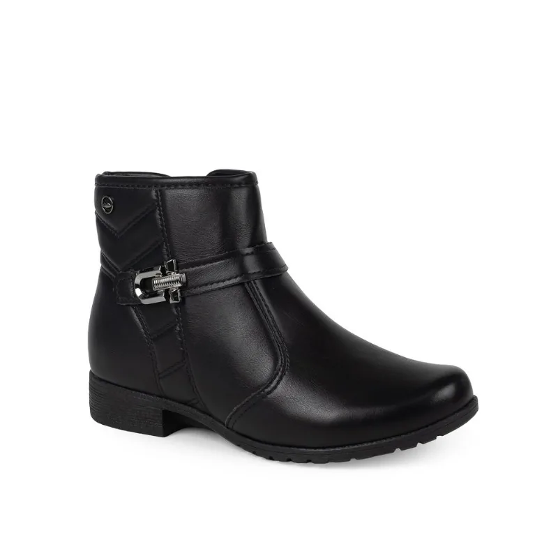 Bota Dakota de Cano Curto Preta 38