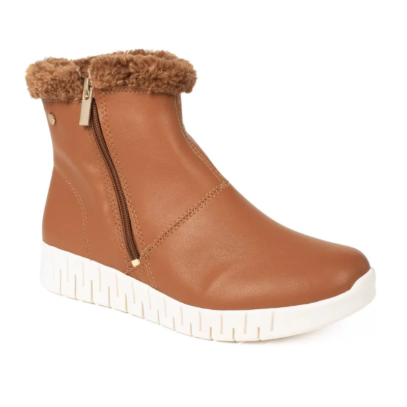 Bota Campesí de Cano Curto Caramelo 34