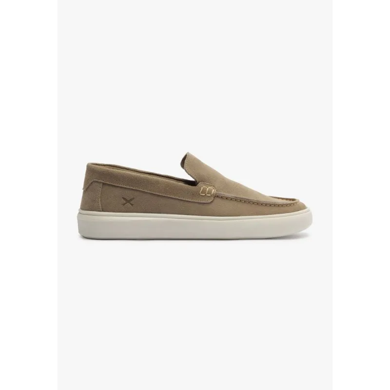 Mocassim Masculino Camurça - Bege 044