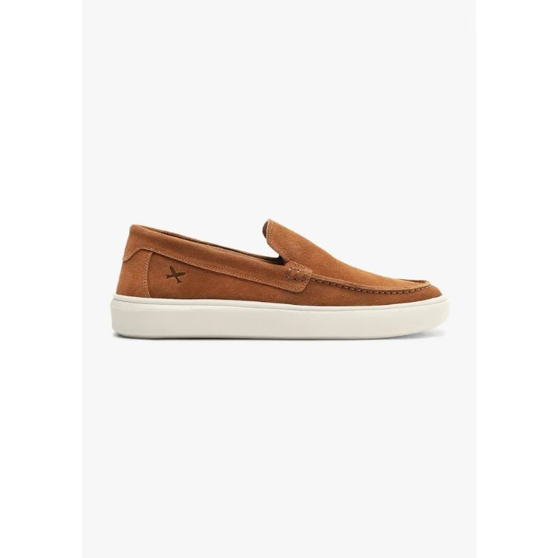 Mocassim Masculino Camurça - Marrom 044