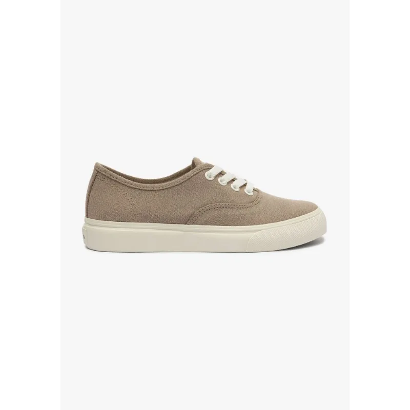 Tênis Masculino Casual Lona - Bege 038