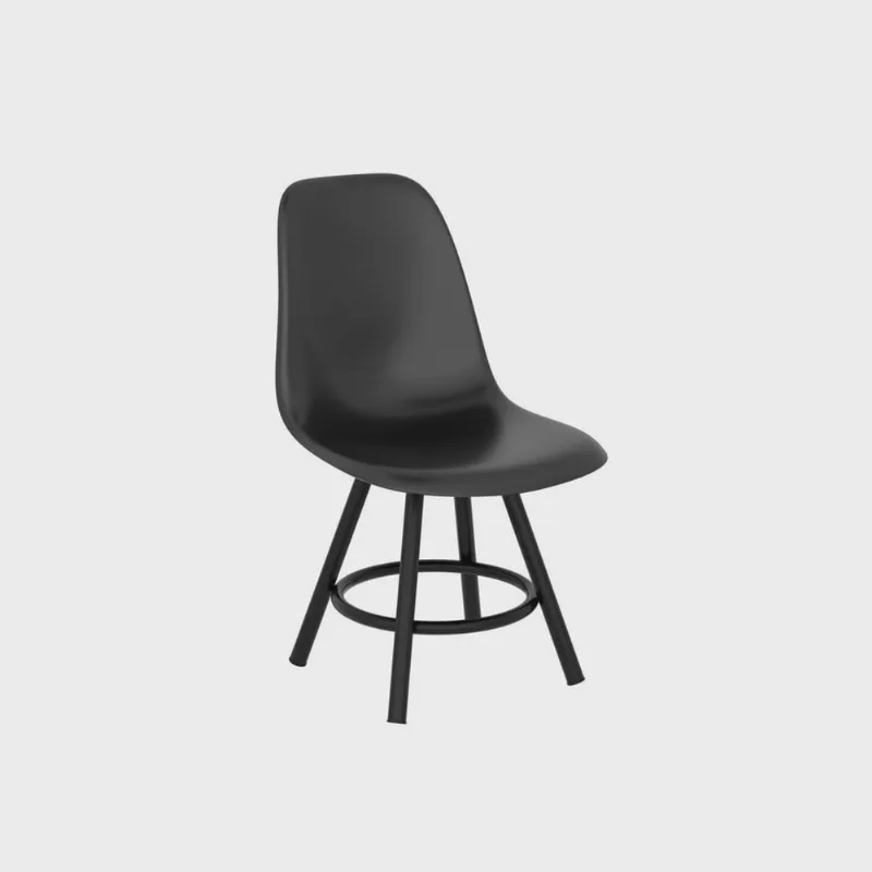 Cadeira Infantil Concha Devan Móveis Ergonômica 12 Anos Preto