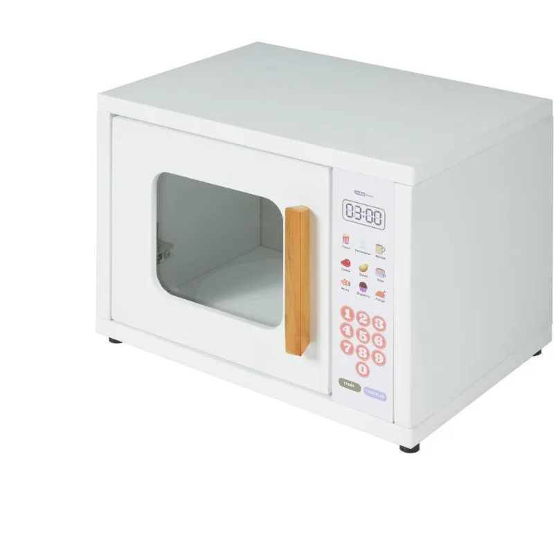 Micro-ondas De Brinquedo 24cm X 32cm X 23cm Branco