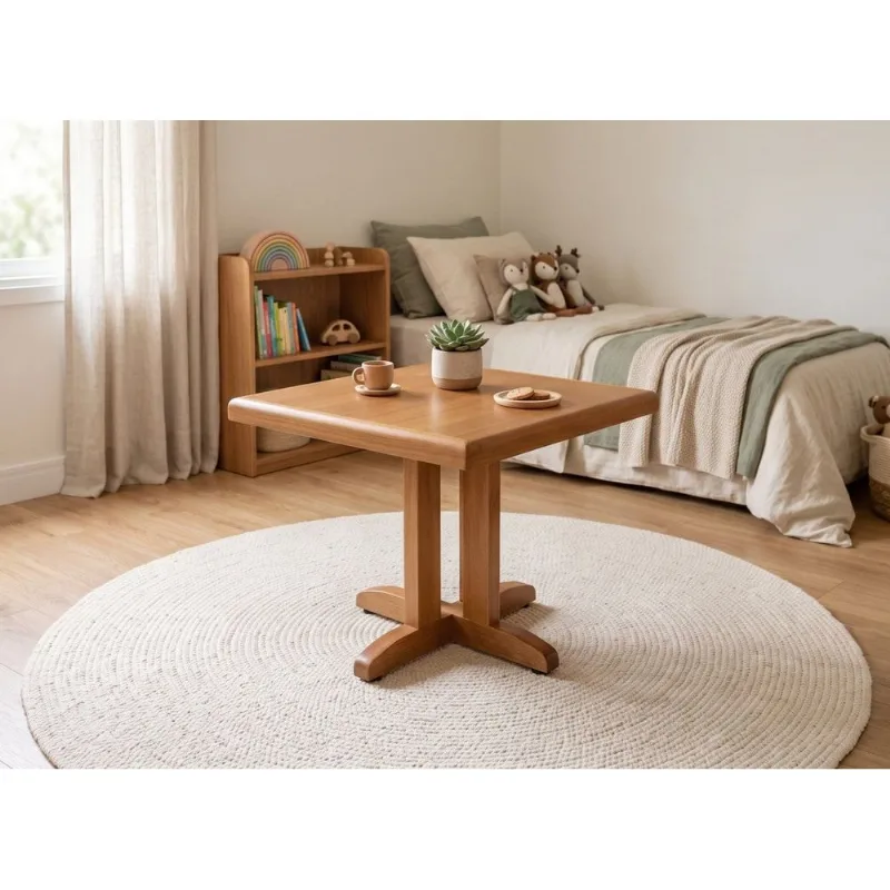 Mesa Infantil Montessori Madeira Maciça RBM Madeira Natural