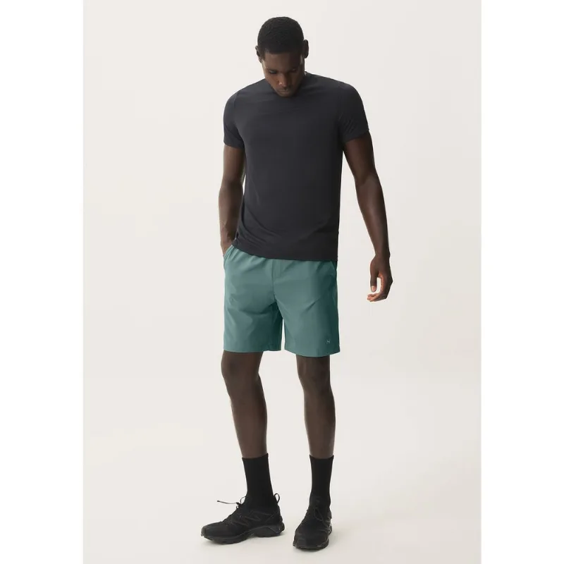 Bermuda Esportiva Masculina Com Recorte - Verde XG