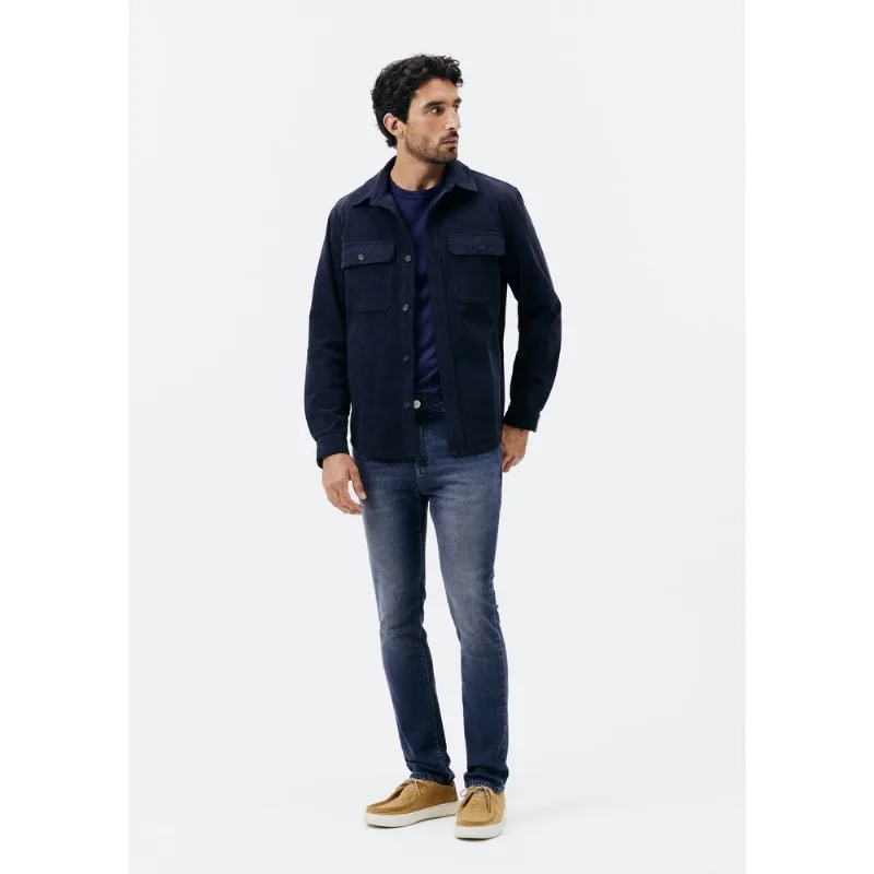 Calça Masculina Jeans Skinny - Azul 042