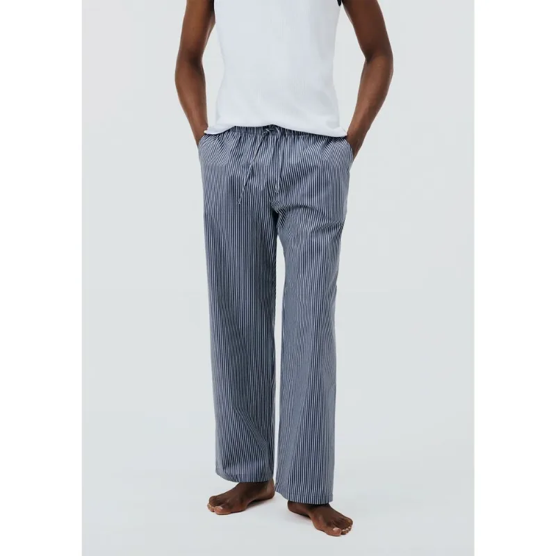 Calça Unissex Fio Tinto Listrada - Azul P