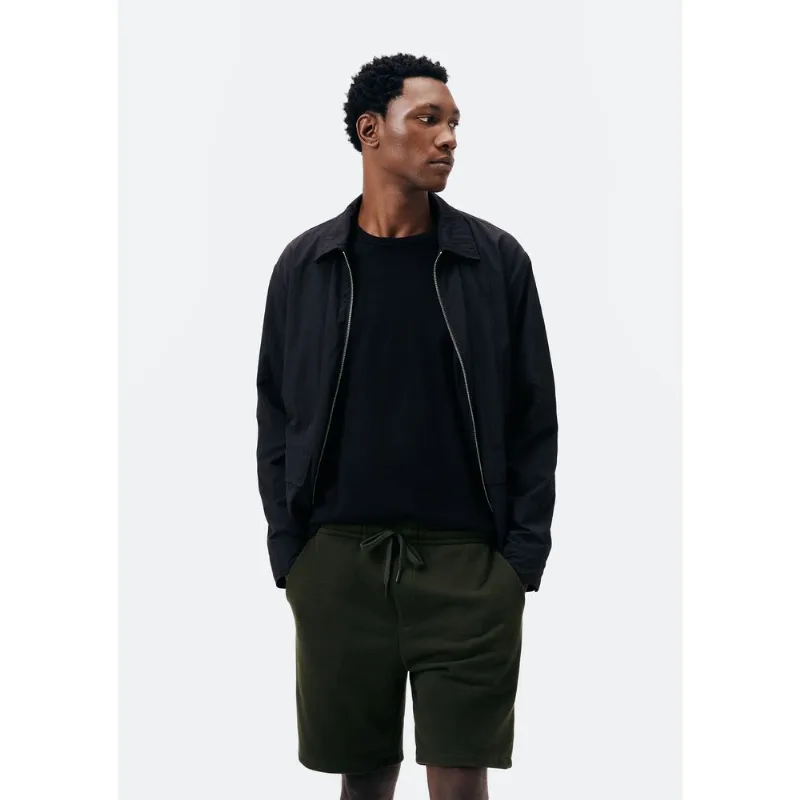 Bermuda Masculina Reta em Moletom - Verde XXG