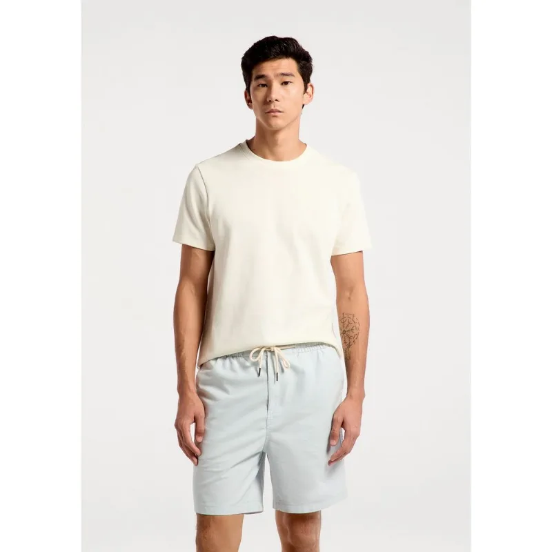 Bermuda Masculina Reta Fio Tinto - Azul 046