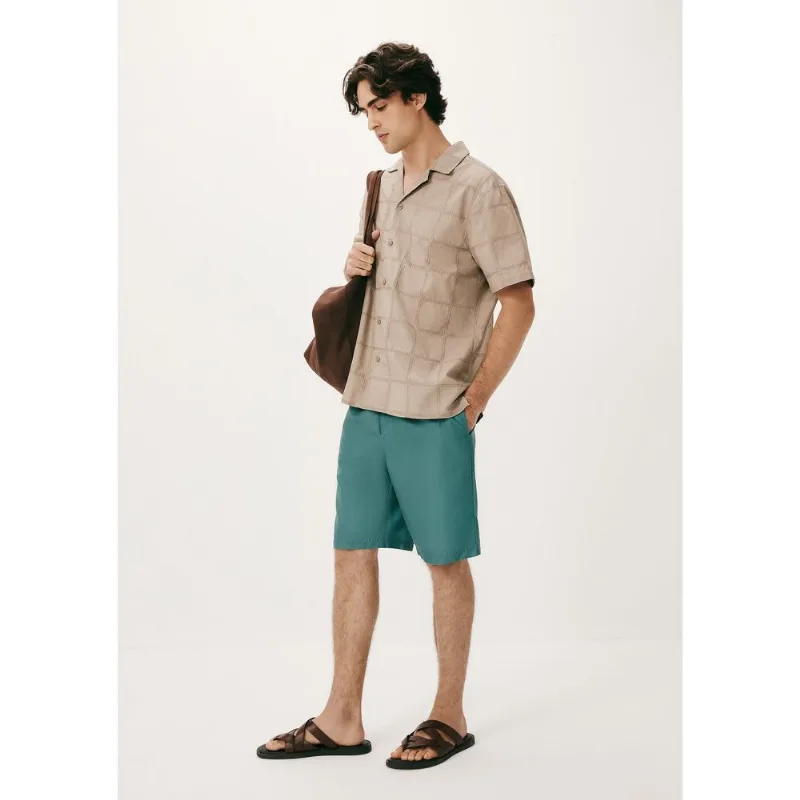 Bermuda Masculina Praia Reta - Verde G