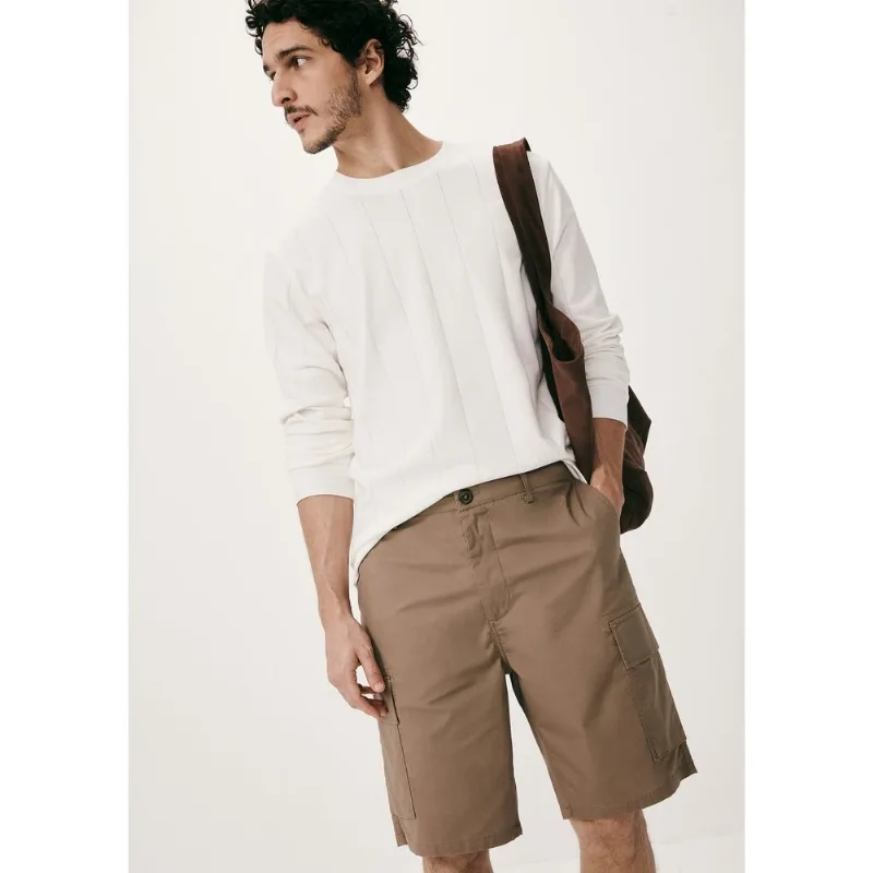 Bermuda Masculina Cargo Reta - Marrom 040