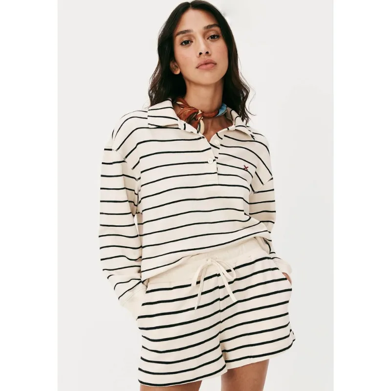 Blusão Feminino Moletom Polo Fio Tinto - Creme M