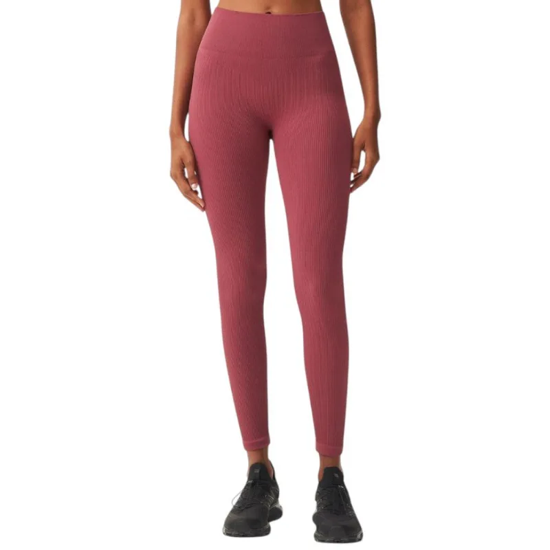 Calça Legging Esportiva Feminina M Hering Sports Canelada Sem Costura Rosa (MP)