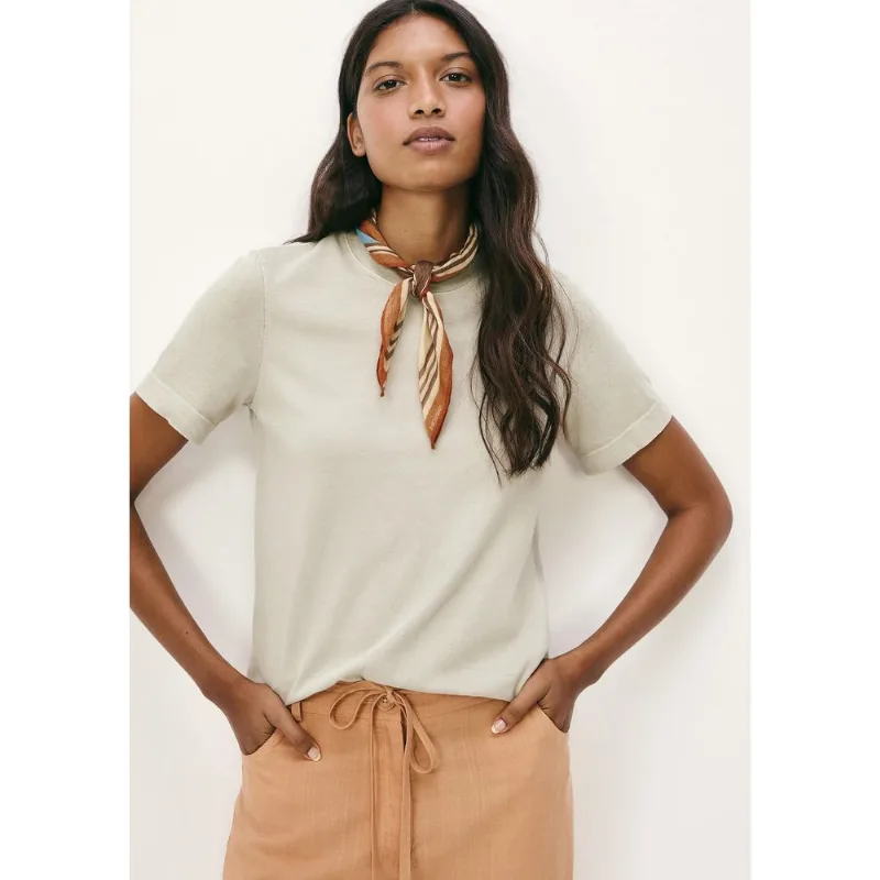 Camiseta Básica Feminina Estonada Soft - Verde M
